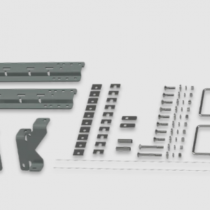 B&W RVK2600 Rail and Bracket Kit - 2003-2012 Dodge/Ram 2500 & 3500 Trucks