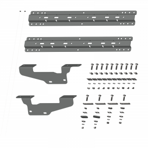 B&W RVK2405 Rail and Bracket Kit - 2015-2022 Ford F150