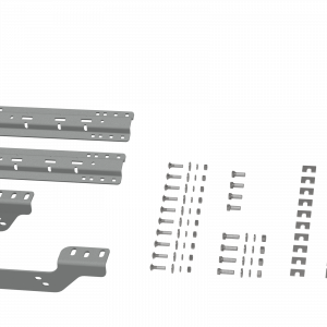 B&W RVK2506 Rail and Bracket Kit - 2011-2019 Chevrolet/GMC 2500 & 3500