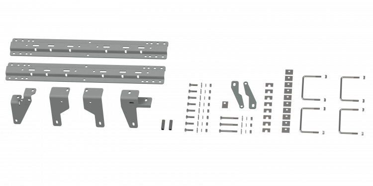B&W RVK2605 Rail and Bracket Kit - 2013-2022 Ram 3500 2013 Ram 2500