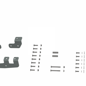 B&W RVK2602 Rail and Bracket Kit - 2014-2022 Ram 2500 Trucks