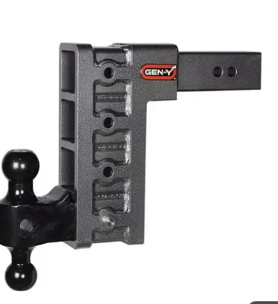 Gen-Y Mega Duty Adjustable Drop Hitch – 21K – 12" Drop – GH-1715