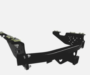 B&W Heavy-Duty Receiver Hitch – Class V – 16K – BWH-HDRH25230 (1999–2010 Ford F250/F350 w/ 18" Spare)