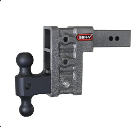 Gen-Y Mega Duty Adjustable Drop Hitch – 21K – 12" Drop – GH-615